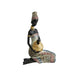 elevenpast Decor Sitting Tribal Lady Resin Figure | Standing or Sitting LY200902