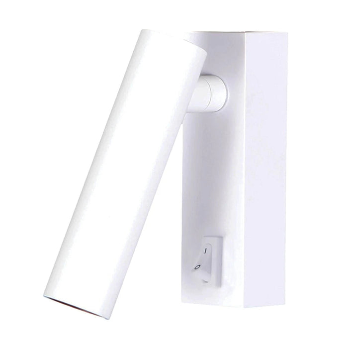 elevenpast Wall light White Luminar Round Head LED Reading Wall Light - White | Black MB-002/WH