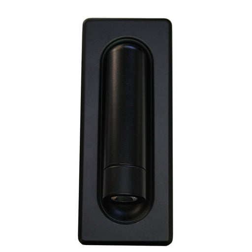 elevenpast Wall light Black Recessed Reading Wall Light | White, Black or Antique Brass MB-170/BL