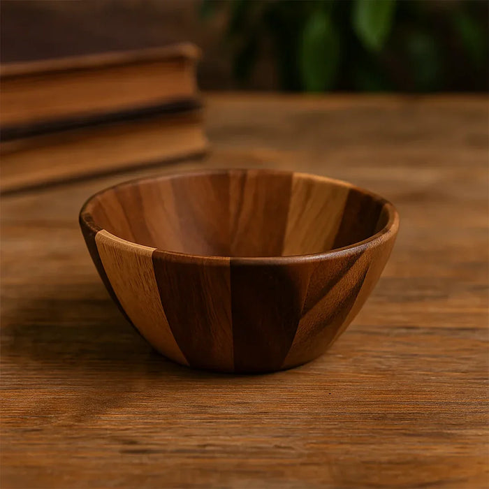 elevenpast wooden bowl Tiki Small Wooden Bowl MBB-BOWL-145 0737186907846