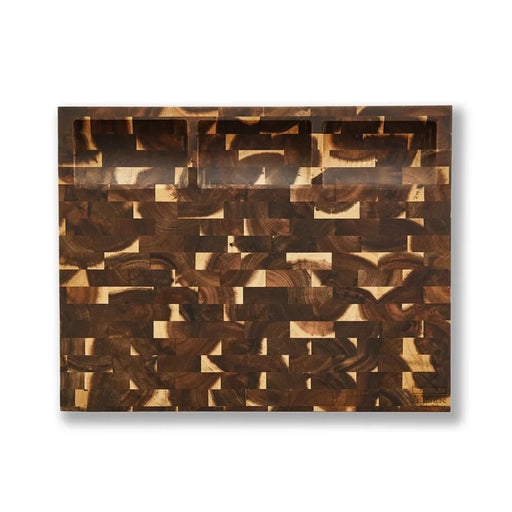 elevenpast chopping board knife set End Grain Prep Board with Compartments MBB-END-PREP