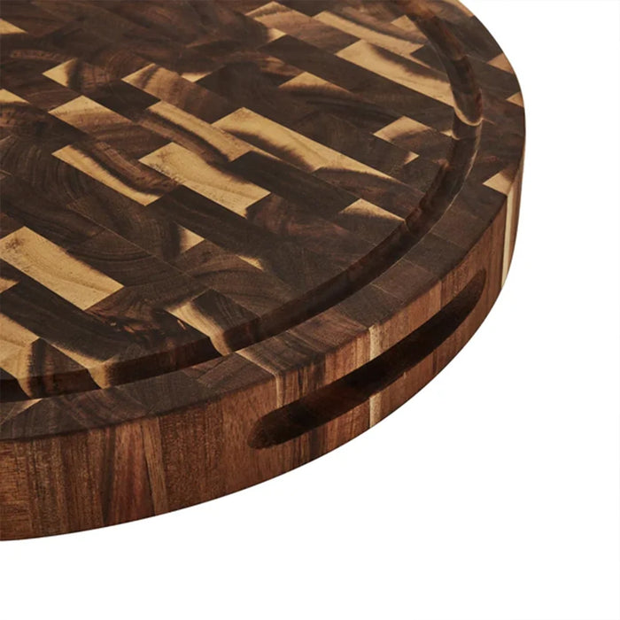 elevenpast chopping block Round End Grain Wooden Chopping Board MBB-END-RND 0759649675550
