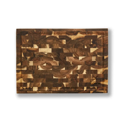 elevenpast chopping board knife set Small End Grain Chopping Board – Durable & Compact MBB-END-S