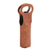 elevenpast Leather Wine carrier Tan Leather Single Wine Bottle Carrier with Handle MBEWINE10ST