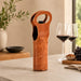 elevenpast Leather Wine carrier Tan Leather Single Wine Bottle Carrier with Handle MBEWINE10ST