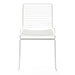 elevenpast White Grid Metal Chair Black | White MC135
