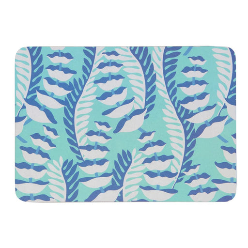 elevenpast Decor Aqua Ocean Sway Melamine Placemat Aqua | Pink MelaminePlacematsOCEANSWAYA