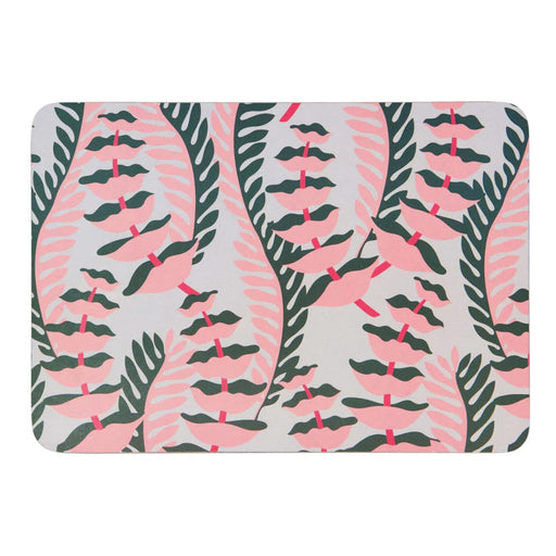 elevenpast Decor Pink Ocean Sway Melamine Placemat Aqua | Pink MelaminePlacematsOCEANSWAYP