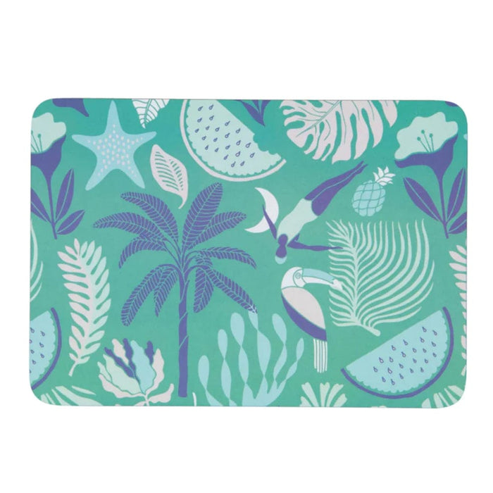 elevenpast Decor Summer Breeze Melamine Placemat Green MelaminePlacematsSUMMERBREEZEG