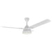 elevenpast Ceiling Fan Highbreeze 3 Blade LED Ceiling Fan Light - White MHBW3120REG1F1SLED