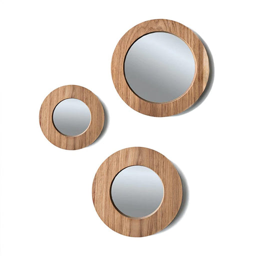 elevenpast Mirrors Set of 3 (S/M/L) Mini Round Mirror Small | Medium | Large MINIROUNDMIRRORSSET