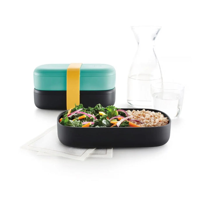 elevenpast food containers Lékué To Go Lunchbox - Green | Coral