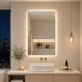 Spazio LED mirror Small Iseo Rectangular LED Mirror– Small | Large MIR.200
