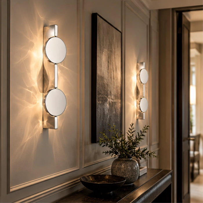 Mirage Chrome LED Wall Light