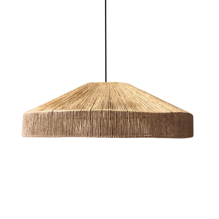elevenpast Pendant Natural Moroccan Jute Pendant Light Natural | Black MJ60
