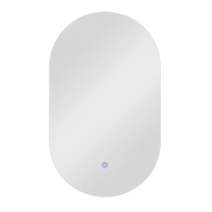 elevenpast led bathroom mirror Oval LED Bathroom Mirror with Touch Switch – 3CCT Dimmable ML069 LED 6007226092318