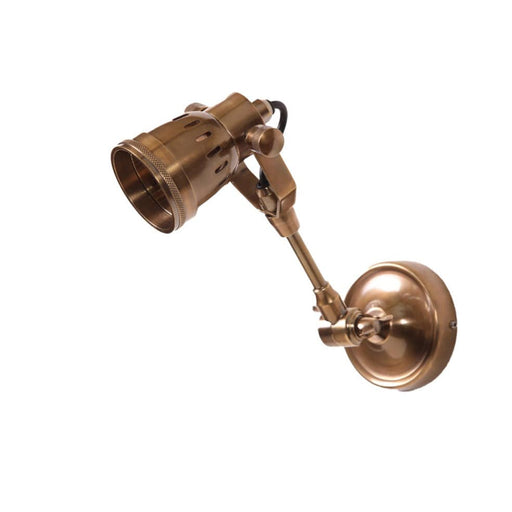 elevenpast Wall Light Antique Brass Indigo Mulberry Metal Wall Light Black | Brass | Silver MP30156