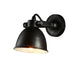 elevenpast Wall Light Black Maxim Metal Wall Light Black | Antique Brass | Antique Silver MP30227