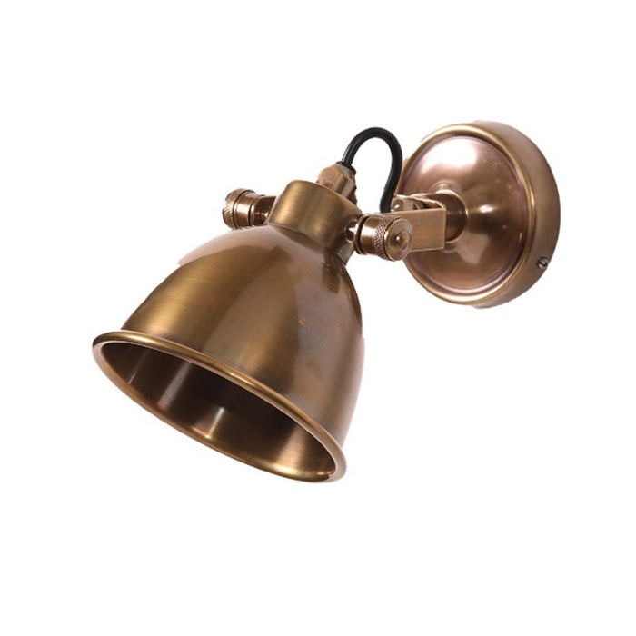 elevenpast Wall Light Antique Brass Maxim Metal Wall Light Black | Antique Brass | Antique Silver MP30229