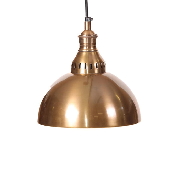 elevenpast Pendant Lights Antique Brass Seattle Metal Pendant Light Black | Brass | Silver MP30333