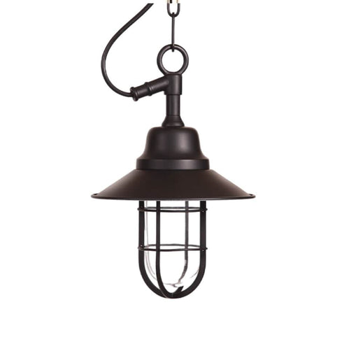 elevenpast Pendant Lights Black Ventura Metal and Glass Pendant Light Brass | Black MP30433