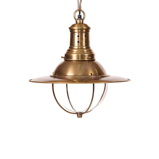elevenpast Pendant Lights Antique Brass Wellington Metal Pendant Light Black | Brass MP31523