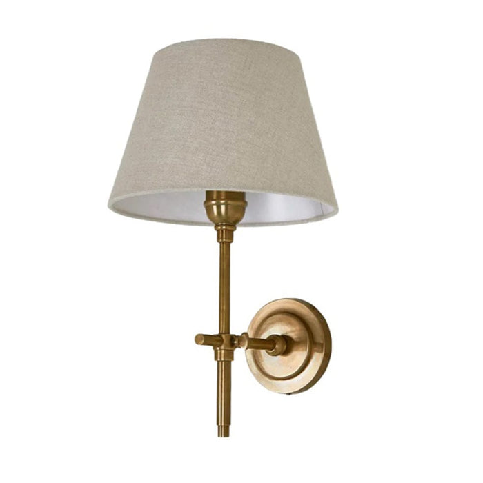 elevenpast Wall Light Antique Brass Dino Metal Wall Light Brass | Silver MP31584