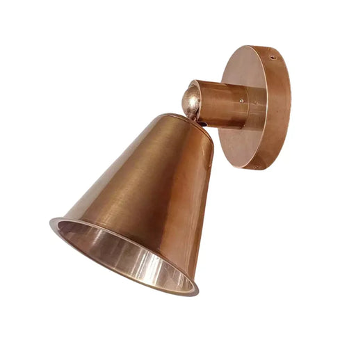 elevenpast reading light Antique Brass Adjustable Metal Wall Spotlight  – Antique Brass or Silver Industrial Reading Light MP31862AB
