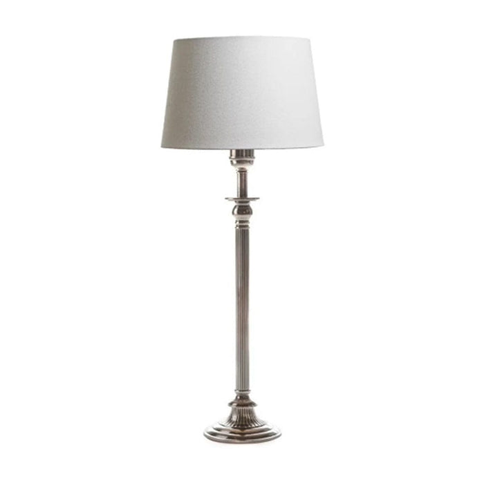 elevenpast Table Lamp Antique Silver Chelsea Metal Table Lamp Brass | Silver MP50351