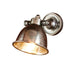 elevenpast Wall Light Antique Silver Maxim Metal Wall Light Black | Antique Brass | Antique Silver MP50718