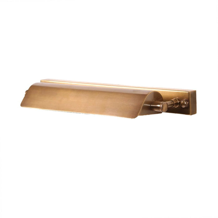 Goya Metal Outdoor Picture Wall Light Brass | Black