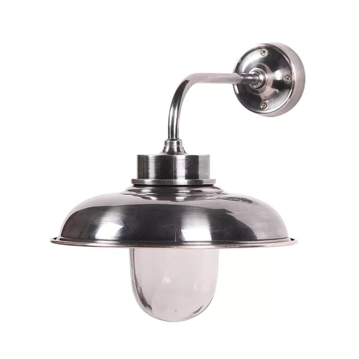 elevenpast Wall Light Antique Silver Danube Vintage Cone Metal Wall Lamp - Antique Brass | Antique Slive MP57229AS