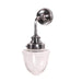 elevenpast Wall Light Antique Silver Vintage Metal and Ornate Glass Wall Lamp Antique Silver | Antique Brass MP59959AS