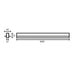 elevenpast Track Lighting rail 3m Magtrack Recessed Track Rail - 48V MT2755.0023.30