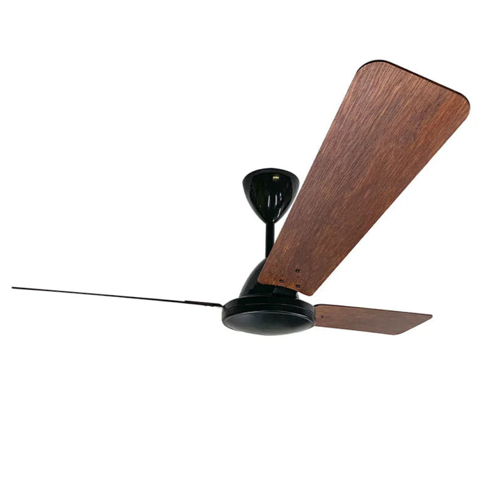 elevenpast Ceiling Fan Whirlwind 3 Blade Black Motor - Dark Teak Wood MWB3120DTREG1F 6009210047465