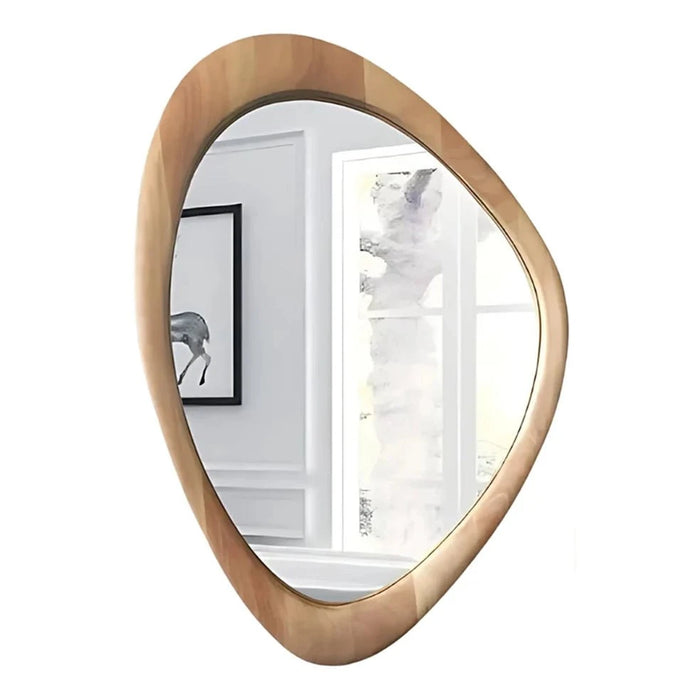 elevenpast mirror Large Skukuza Organic Shaped Wooden Mirrors - 3 Sizes N&E Organic Wood Lrg