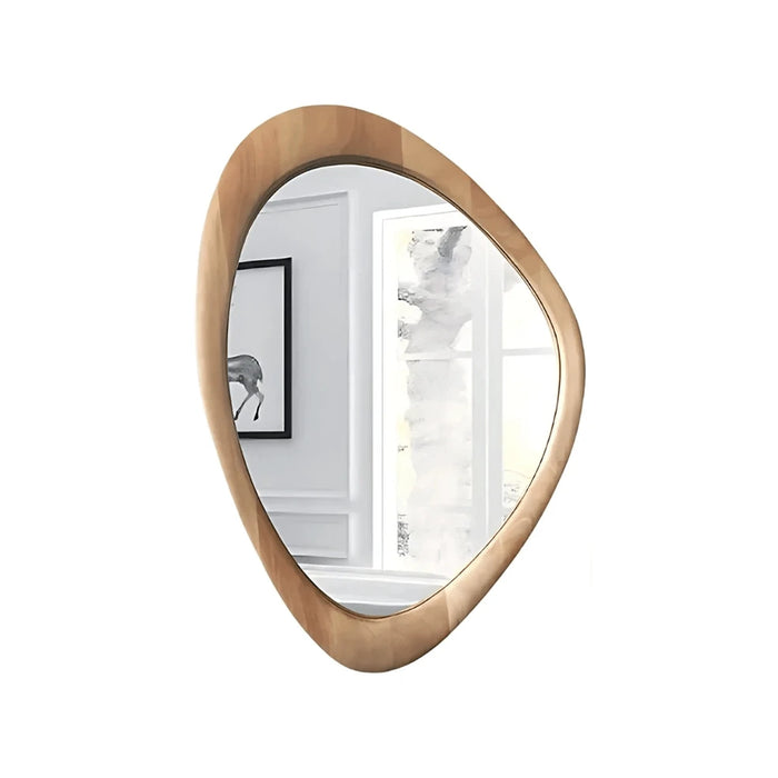 elevenpast mirror Small Skukuza Organic Shaped Wooden Mirrors - 3 Sizes N&E Organic Wood Small