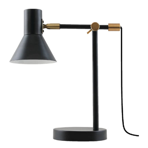 elevenpast table lamps Matt Black Lumen Metal Table Lamp in Matt Black | Matt Grey NAH3004/04