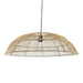 elevenpast pendant light Natural Amani Wide Rattan Pendant Light – Black | Natural NB10275
