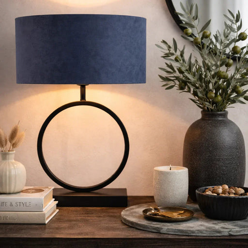 elevenpast Table Lamp Witcher Metal Table Lamp - Black NB5257
