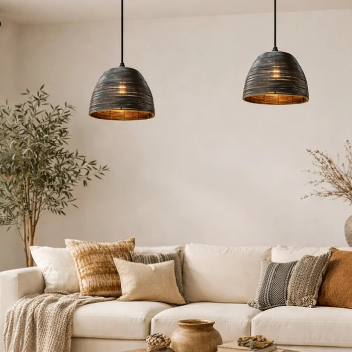 elevenpast pendant light Canggu Woven Pendant Light – 32cm NB5748M