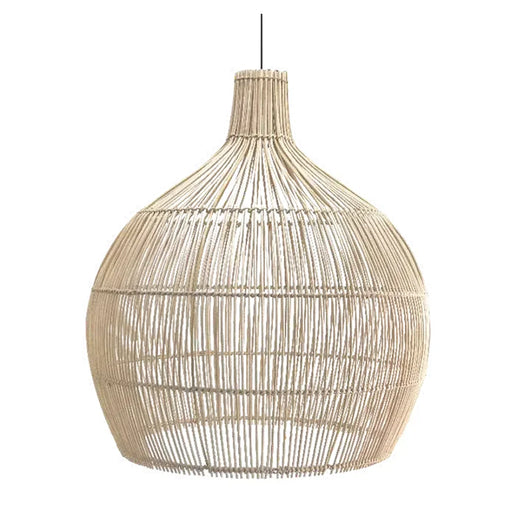 elevenpast pendant light Natural Thembi Rattan Dome Pendant Lights - Various Colours NB6170