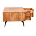 elevenpast Coffee Table Marjorie Slatted Acacia Wood Coffee Table with Drawers NE2105