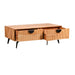 elevenpast Coffee Table Marjorie Slatted Acacia Wood Coffee Table with Drawers NE2105