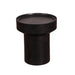 elevenpast wooden sidetable Audrey Wooden Black Round Side Table NE548