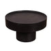 elevenpast wooden coffee table Audrey Wooden Black Round Coffee Table NE550