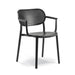 elevenpast Outdoor Chairs Nuta Polyprop Armchair in Black Nuta_Armchair_Black