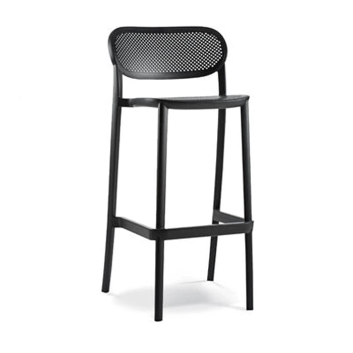 elevenpast Outdoor Chairs Black Nuta Polyprop Barchair in Various Colours Nuta_Barchair_Black