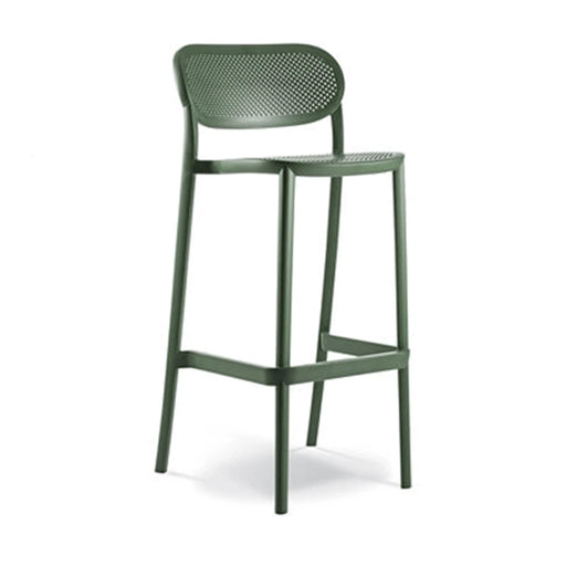 elevenpast Outdoor Chairs Olive Green Nuta Polyprop Barchair in Various Colours Nuta_Barchair_Green