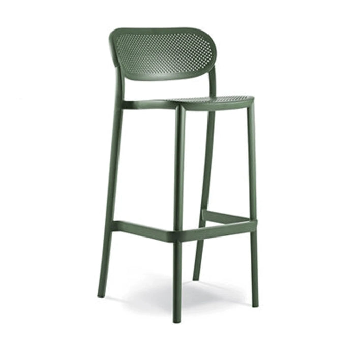 elevenpast Outdoor Chairs Olive Green Nuta Polyprop Barchair in Various Colours Nuta_Barchair_Green